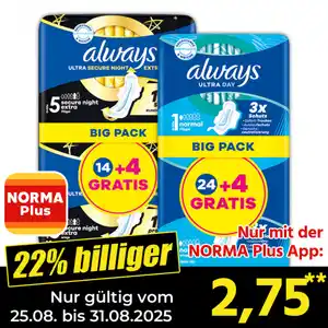 always Ultra Binden Big Pack
