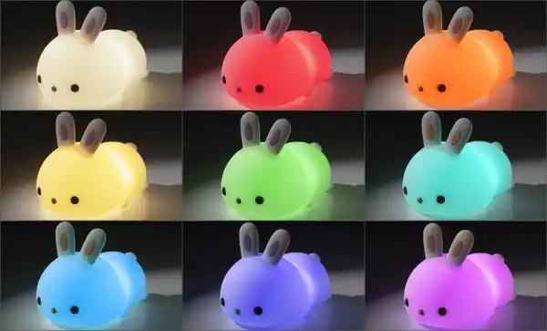 Bild 3 von IDEENWELT LED-Nachtlicht Hase