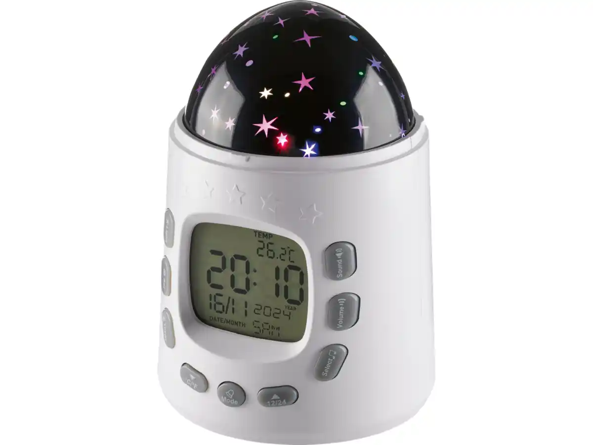 Bild 1 von TRONIC® Projektionswecker mit Sternenhimmel