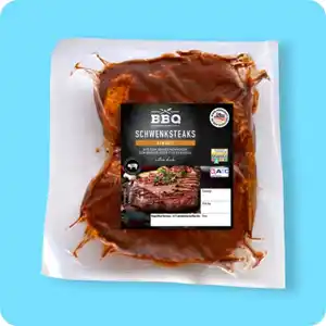 BBQ Schwenksteaks⁷, Aus dem Schweinenacken