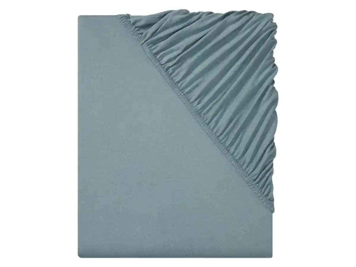 Bild 1 von LIVARNO home Jersey-Spannbettlaken 180-200 x 200 cm