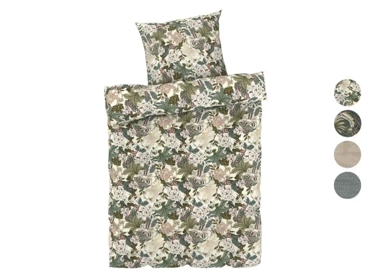 Bild 1 von LIVARNO home Renforcé-Bettwäsche, 155 x 220 cm