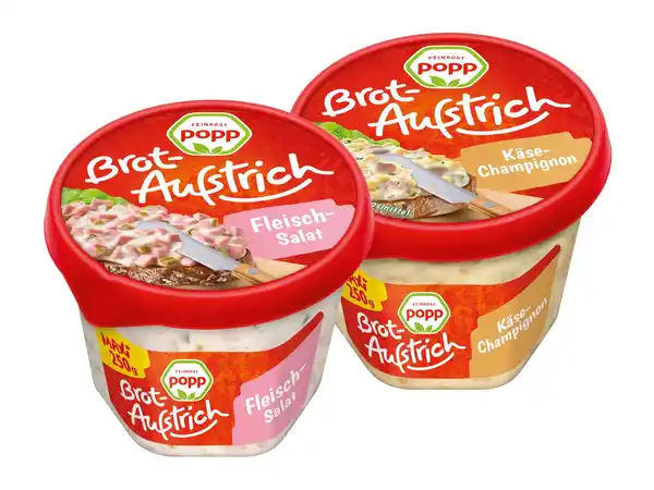 Bild 1 von Popp Brot-Aufstrich,  250 g
