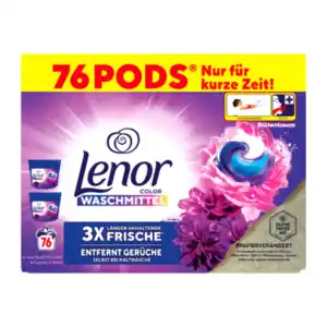 LENOR All-in-1-Pods Color-Waschmittel Blütentraum 19,6g