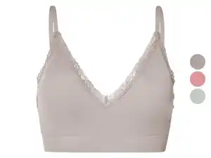esmara® Damen Bustier, seamless, in modischer Ripp-Qualität