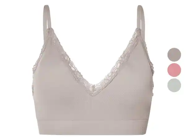 Bild 1 von esmara® Damen Bustier, seamless, in modischer Ripp-Qualität