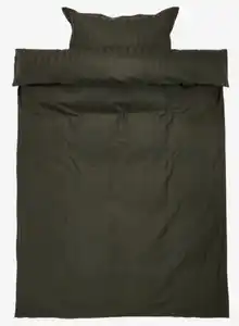 Satin-Bettwäsche NELL 135x200 dunkelgrün