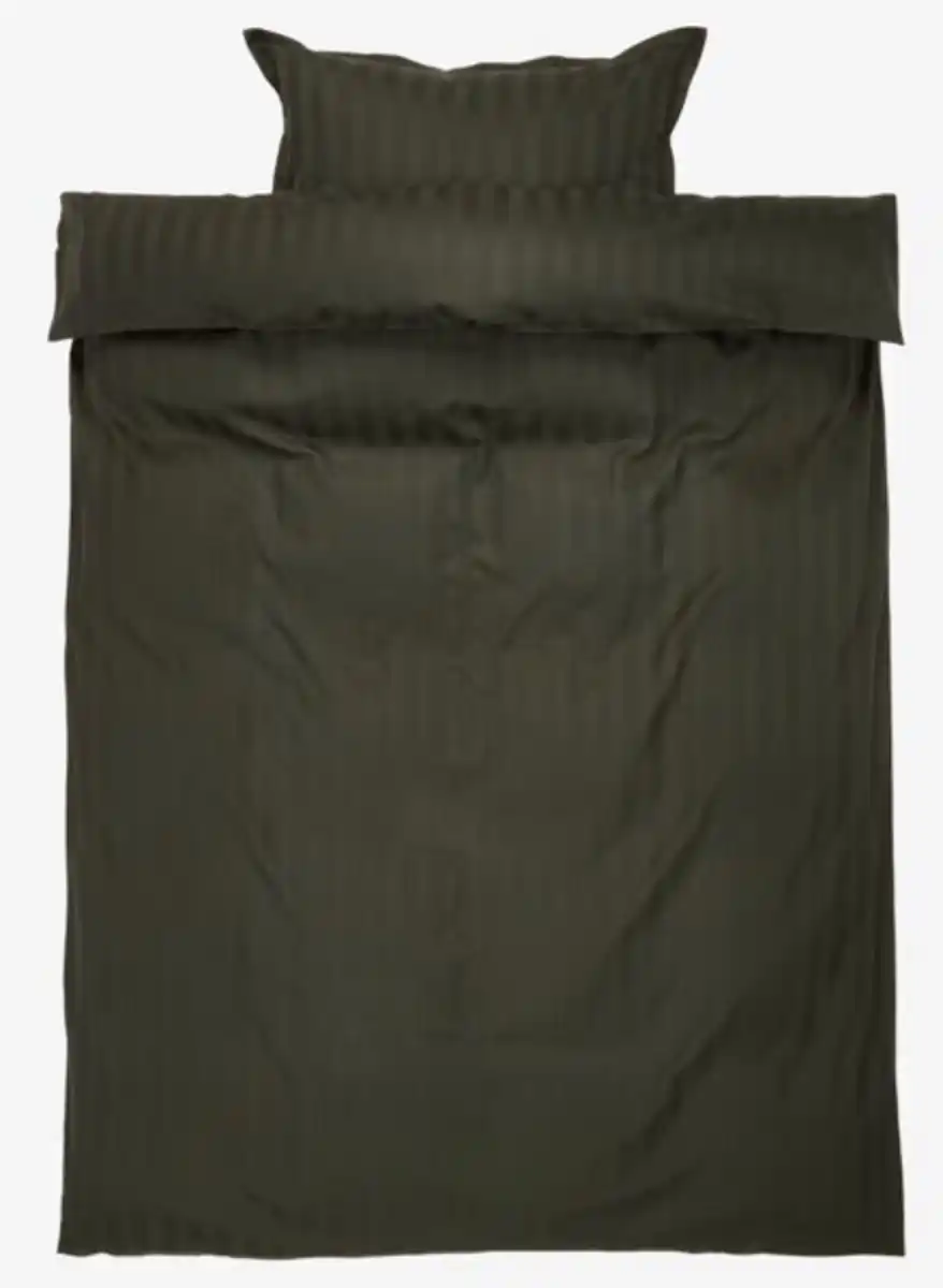 Bild 1 von Satin-Bettwäsche NELL 135x200 dunkelgrün