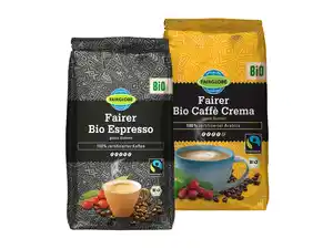 Fairglobe Fairer Bio Kaffee ganze Bohne,  1 kg