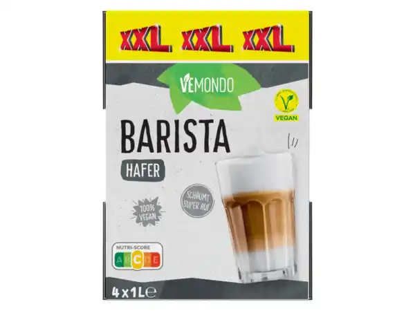 Bild 1 von XXL Vemondo Veganer Hafer-Drink Barista