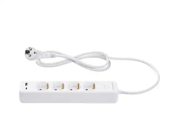 Bild 1 von SILVERCREST® Steckdosenleiste 4-fach mit USB