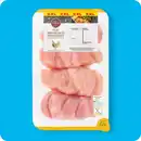 Bild 1 von MEINE METZGEREI Hähnchen-Ministeaks, Aus dem Hähnchenbrustfilet geschnitten