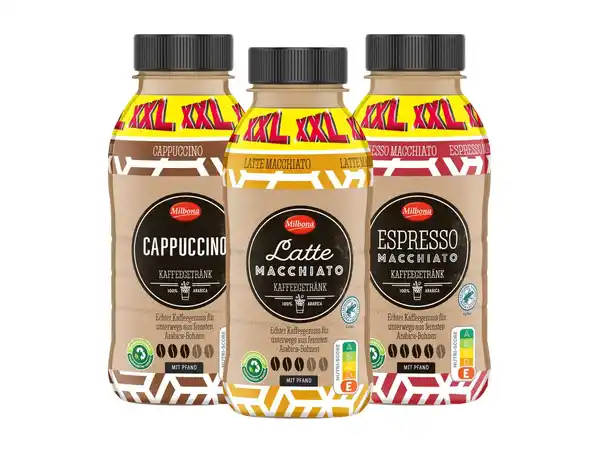 Bild 1 von XXL Milbona Kaffeegetränk,  380 ml