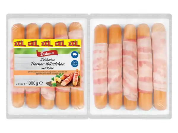 Bild 1 von XXL Dulano Berner Würstchen,  1 kg