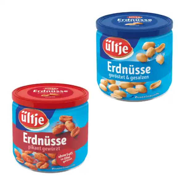 Bild 1 von ÜLTJE Erdnüsse 180g