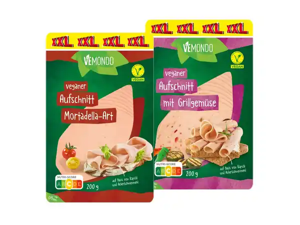 Bild 1 von XXL Vemondo Veganer Aufschnitt,  200 g