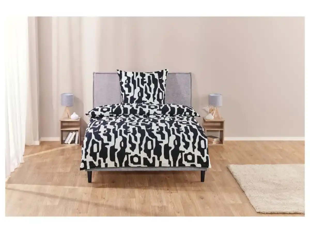 Bild 2 von LIVARNO home Edel-Renforcé Bettwäsche, aus reiner Baumwolle, 135 x 200 cm