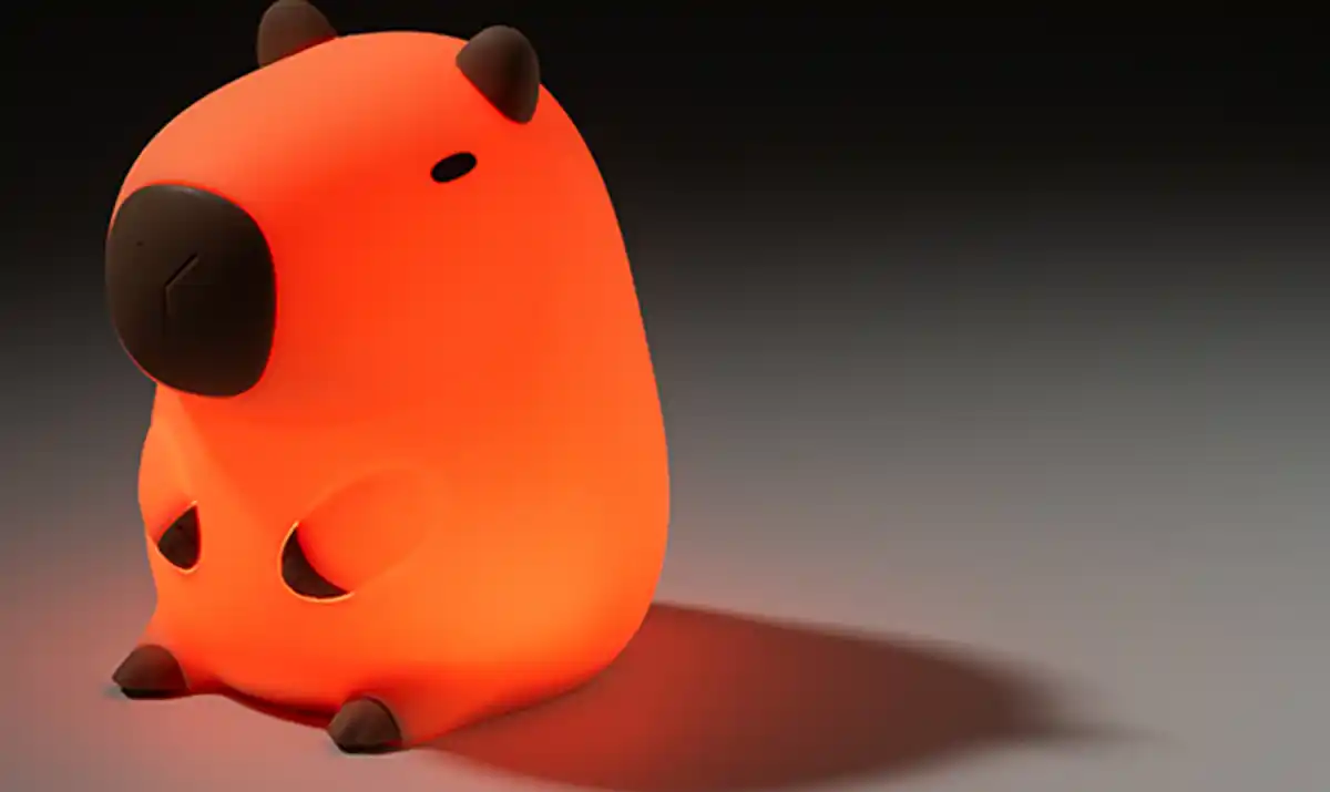 Bild 1 von IDEENWELT LED-Nachtlicht Capybara