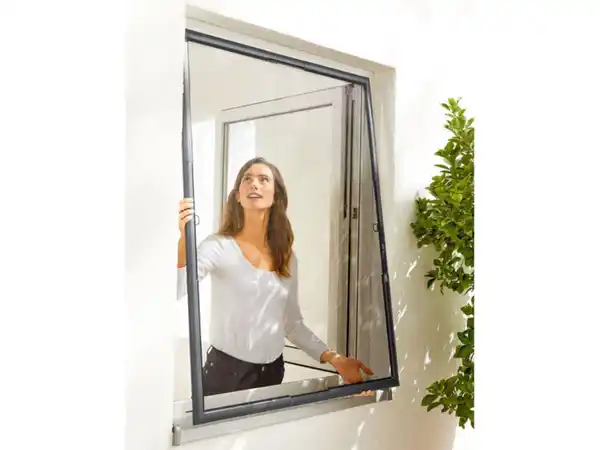 Bild 3 von Insektenschutz für Fenster, 120 x 140 cm, teleskopierbar