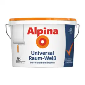 ALPINA Universal-Raum-Weiß 10L