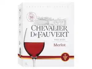 Pays d'Oc Merlot IGP 3-l-Bag-in-Box trocken, Rotwein 2022