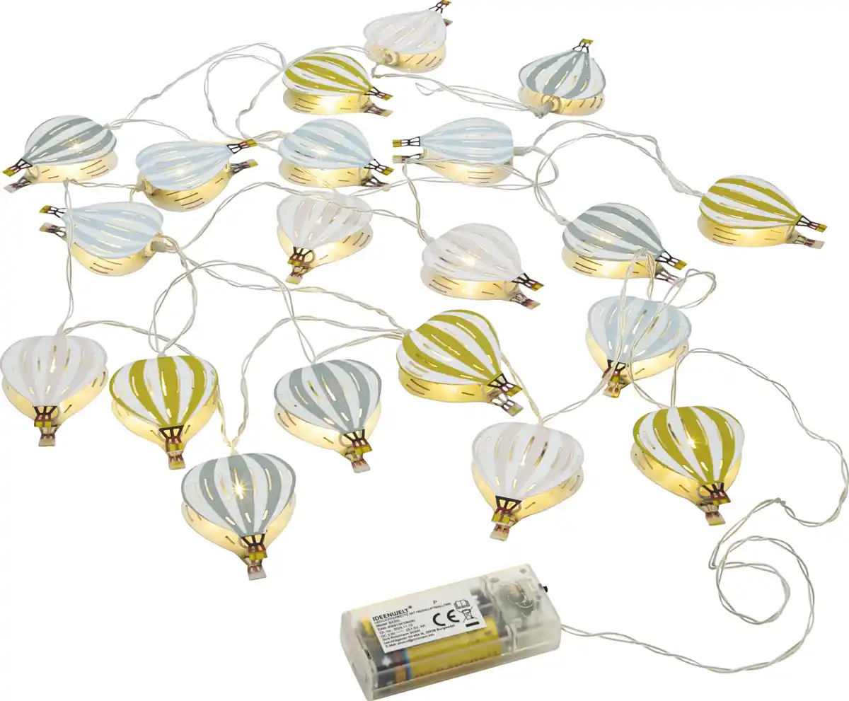 Bild 1 von IDEENWELT LED-Lichterkette mit Heißluftballons