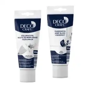 DECO CRAFT Montagekleber / Füllspachtel / Fugenweiß 300g