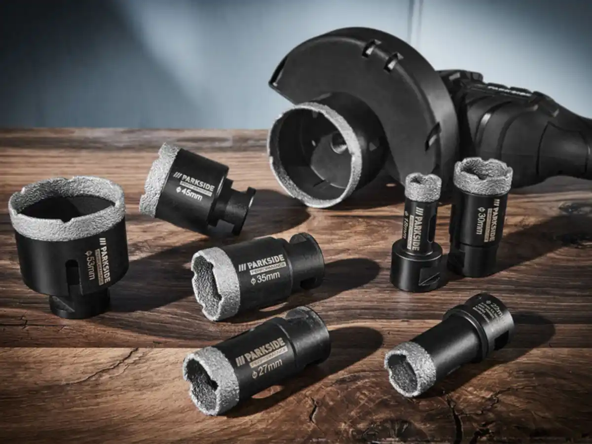 Bild 2 von PARKSIDE PERFORMANCE® Diamant-Bohrkronen-Sets »PDBK 3 A1«