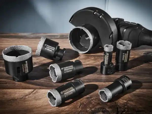 Bild 2 von PARKSIDE PERFORMANCE® Diamant-Bohrkronen-Sets »PDBK 3 A1«