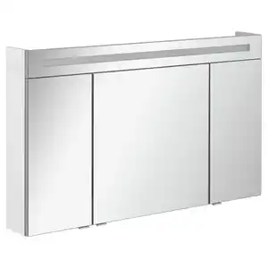 Fackelmann LED-Spiegelschrank 'B.Clever' weiß 120 x 70,6 x 15,8 cm