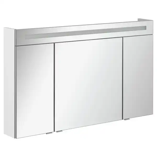 Bild 1 von Fackelmann LED-Spiegelschrank 'B.Clever' weiß 120 x 70,6 x 15,8 cm