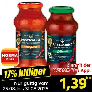 Villa Gusto Pastasauce