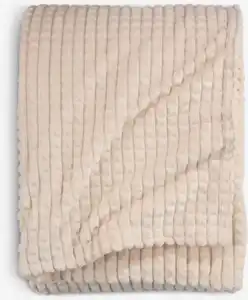 Tagesdecke HAGTORN 200x220 Fleece beige