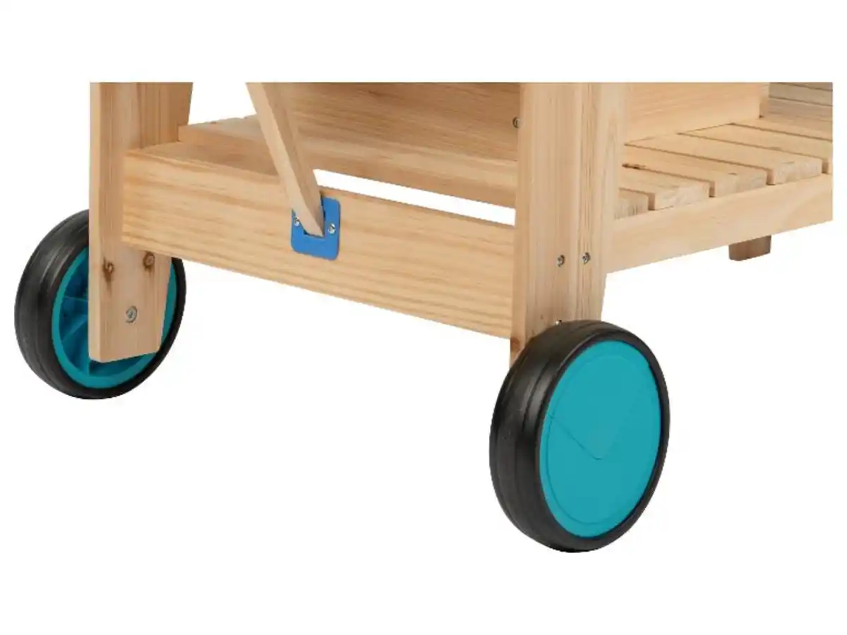 Bild 3 von Playtive Outdoor Matschküche auf Rädern, aus Echtholz