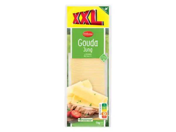 Bild 1 von XXL Milbona Gouda Jung,  1 kg
