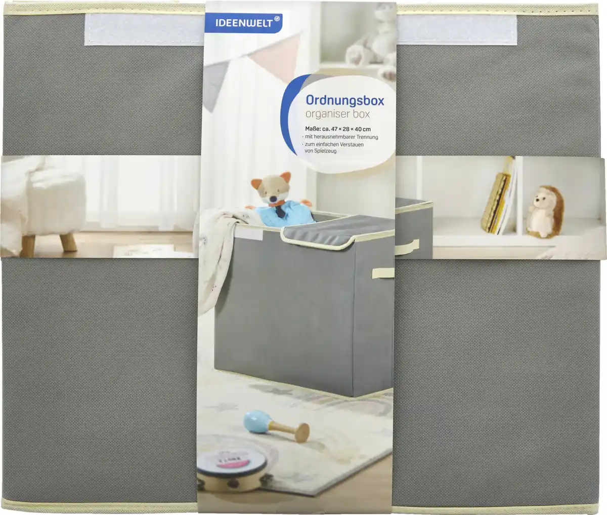 Bild 1 von IDEENWELT 2in1 Ordnungsbox Uni
