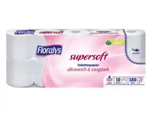 Floralys Toilettenpapier supersoft