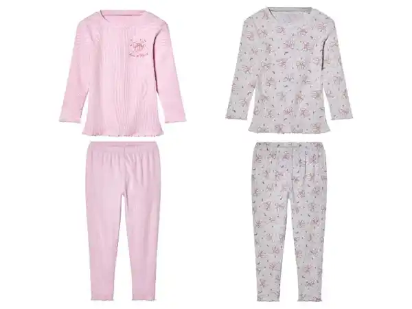 Bild 1 von lupilu® Kleinkinder Pyjama, in Ripp-Qualität