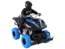 Bild 1 von RC ferngesteuertes Quadbike mit Figur 2fa. 6xAA NE Farbe: Blau