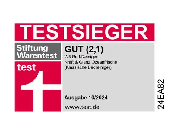 Bild 2 von W5 Bad-Reiniger Kraft & Glanz Ozeanfrische,  1 l