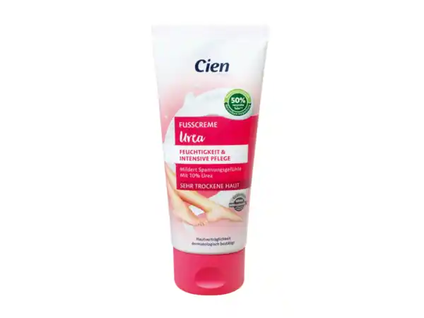 Bild 1 von Cien Fusscreme Urea,  100 ml