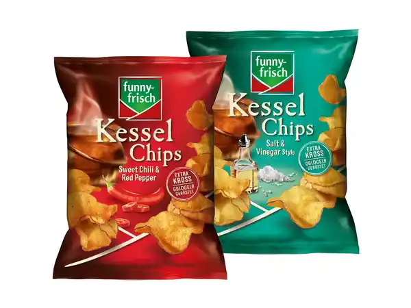 Bild 1 von funny-frisch Kessel Chips,  120 g