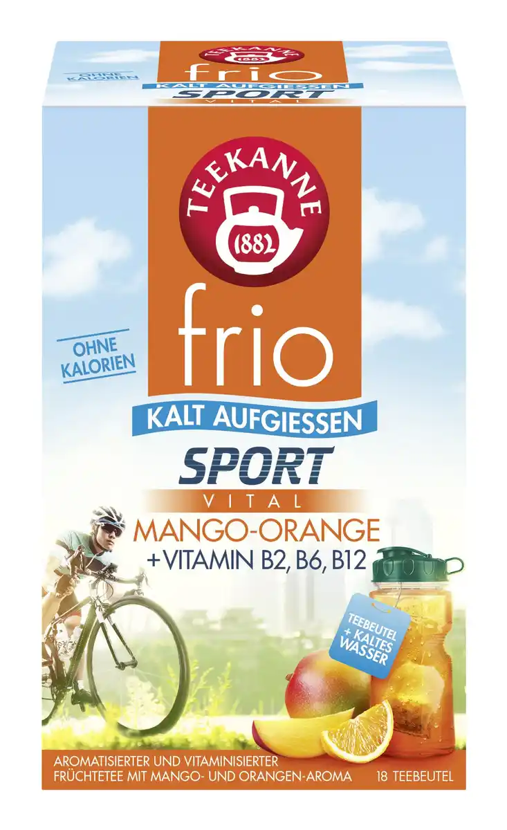 Bild 2 von frio Sport Früchtetee 45 g