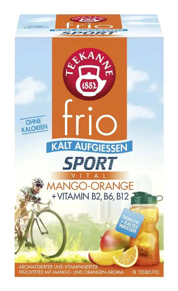Bild 2 von frio Sport Früchtetee 45 g