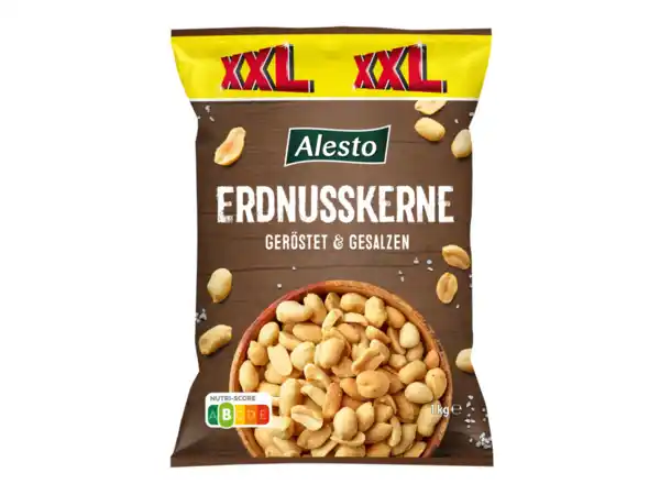 Bild 1 von XXL Alesto Erdnusskerne,  1 kg