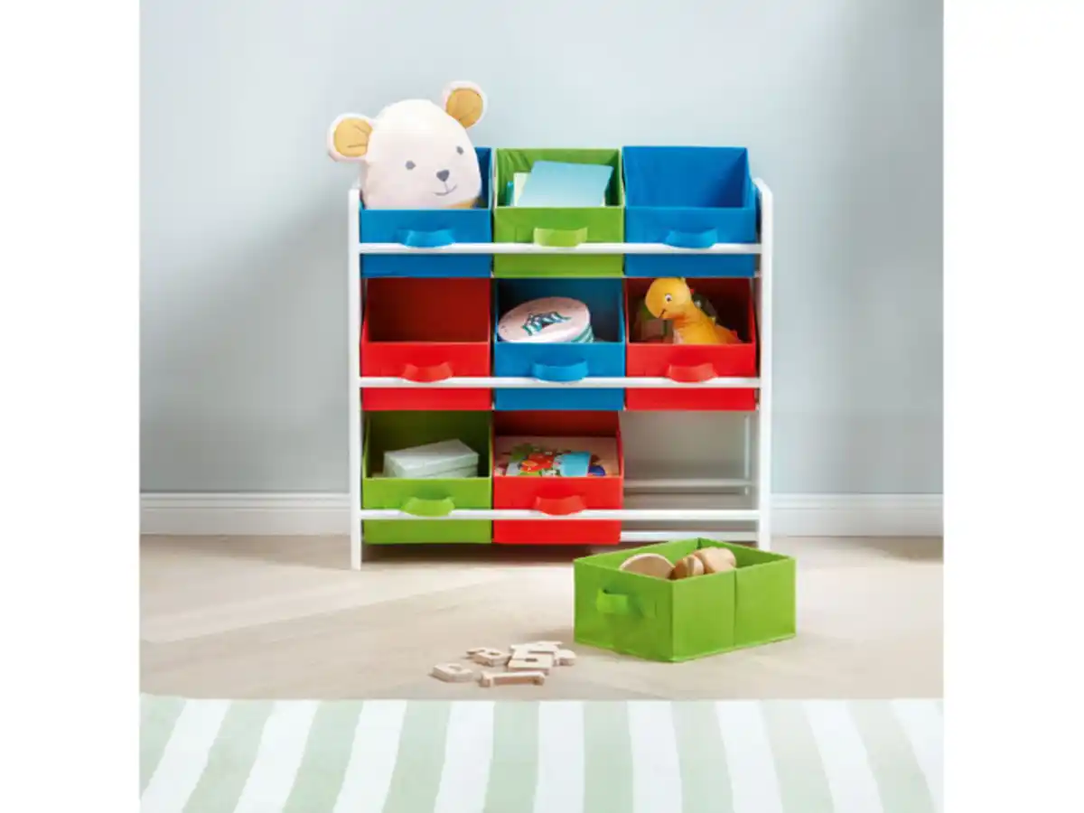 Bild 2 von LIVARNO home Aufbewahrungsregal, mit 9 herausnehmbaren Textilboxen