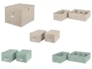 LIVARNO home Aufbewahrungsbox, Schubladen-Organizer, aus recyceltem Material,  2 kg