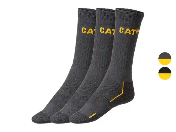 Bild 1 von Caterpillar Herren Arbeitssocken, 3 Paar, mit Baumwolle