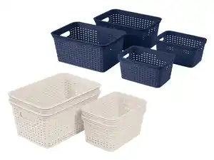 LIVARNO home Aufbewahrungskorb-Set, 4-teilig