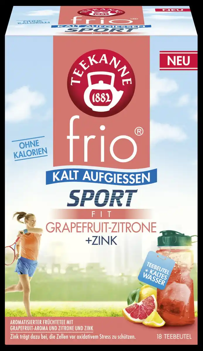 Bild 3 von frio Sport Früchtetee 45 g